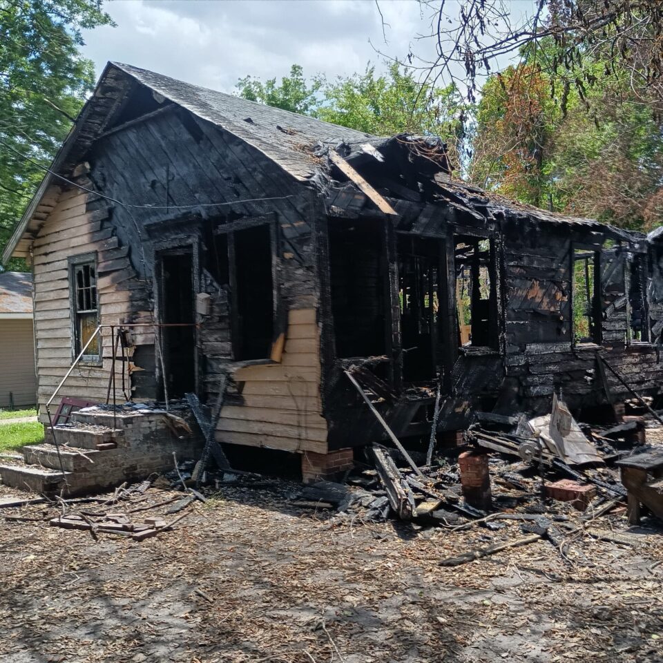 Selling a house with fire damage