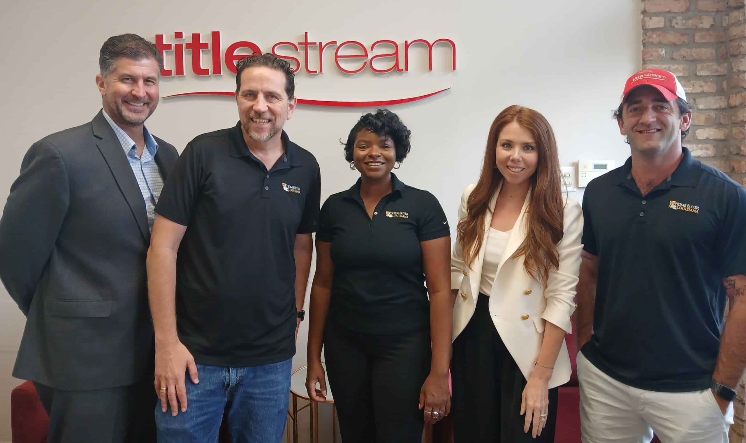 Home Buyer Louisiana team at TitleStream closing a residential property with local attorneys